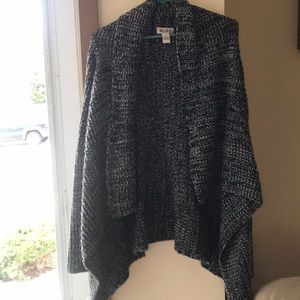 Warm Black and White Cardigan